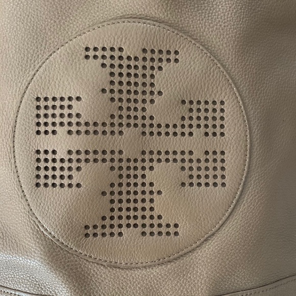 Tory Burch kipp perforated Logo hobo Bag - Picture 3 of 8